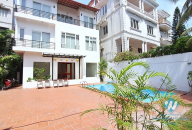 Hidden gem - a splendid villa swimming pool and garden for rent in Tay Ho